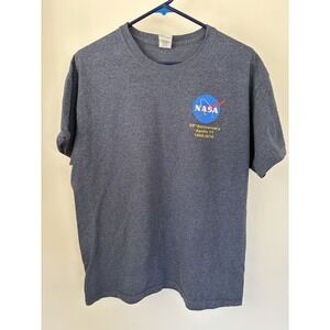 NASA Apollo 11 50th Anniversary Size L Golden T-shirt Space Shuttle Astronaut